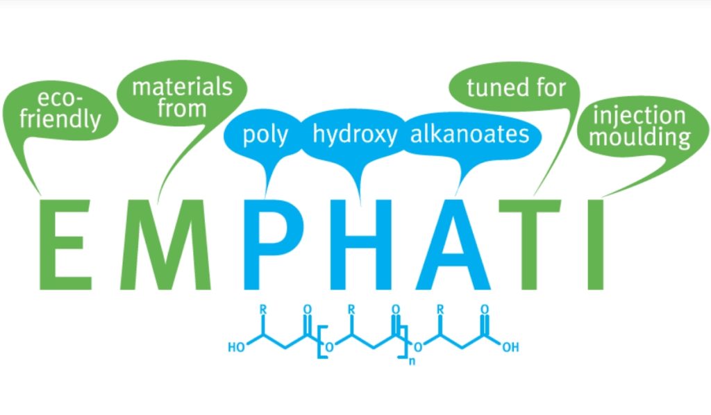 Empathi - eco-friendly materials from poly hydroxy alkanotes tuned for injection moulding