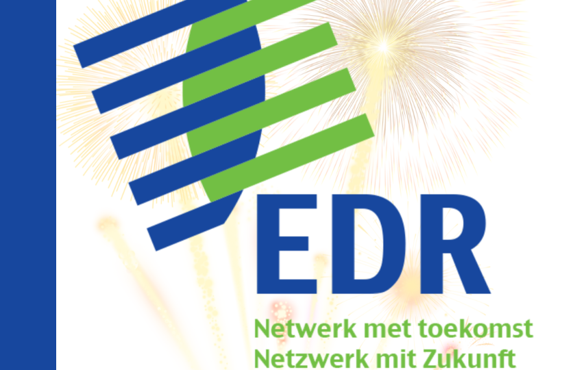 EDR Logo mit Rückblick auf 2025 als Überschrift