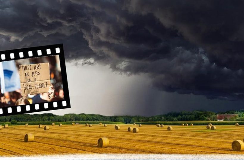 Bildmontage zu Filmprojekt, das die Auswirkungen des Klimawandels in der Grenzregion untersucht