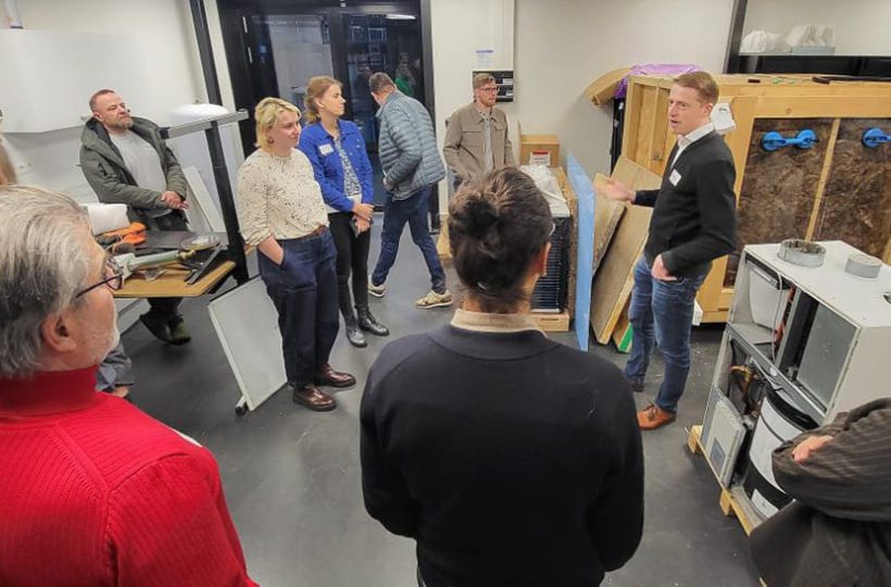 Teilnehmende des Innovationscampus „Bowinn“ im Austausch